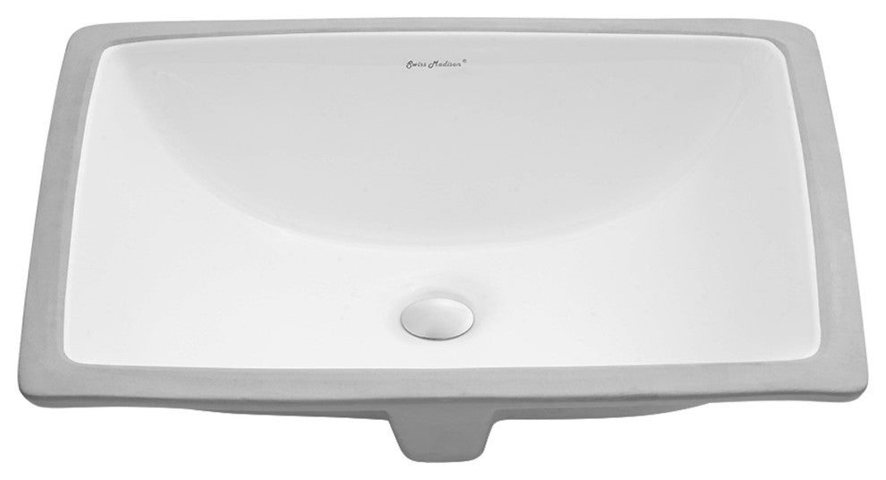 Plaisir 21" Rectangular Under-Mount Bathroom Sink