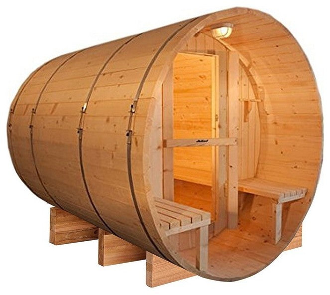 Aleko 8 Person Cedar Sauna With ETL Electrical Heater