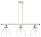 Innovations 516-3I-WPC-GBD-92-LED 3 Light Island Light, White, Polished Chrome