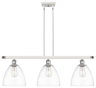 Innovations 516-3I-WPC-GBD-92-LED 3 Light Island Light, White, Polished Chrome