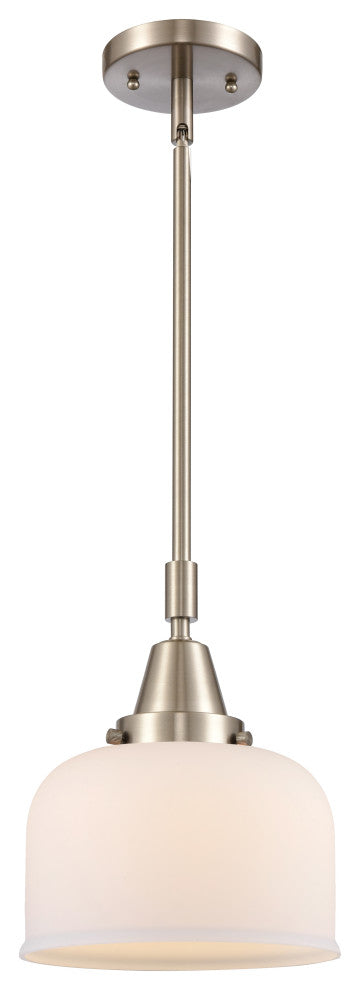 INNOVATIONS LIGHTING 447-1S-SN-G71-LED Large Bell Mini Pendant