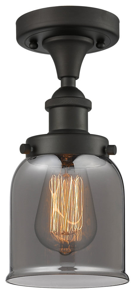 INNOVATIONS LIGHTING 916-1C-OB-G53-LED Small Bell 1 Light Semi-Flush Mount