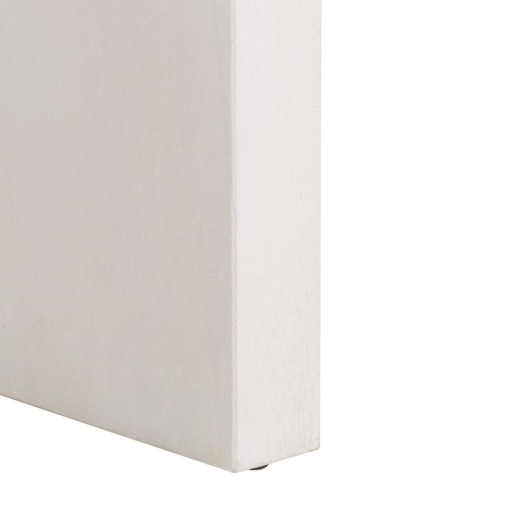 Safavieh Liasonya Curved Console Table, White Washed
