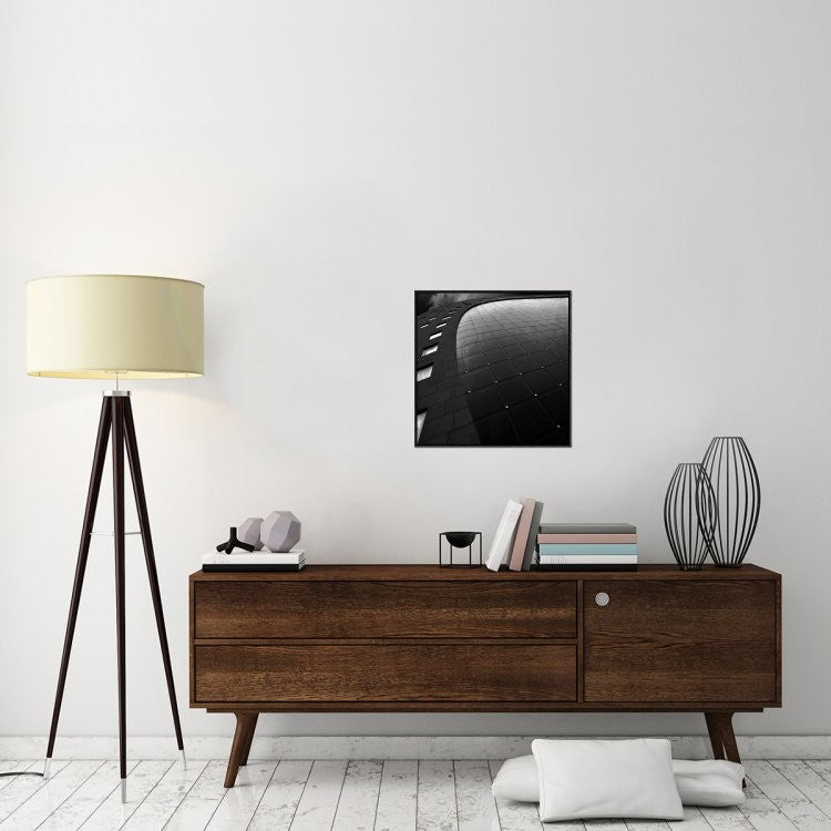 "Transparency" Framed Canvas Giclee by Gilbert Claes, 23x23"