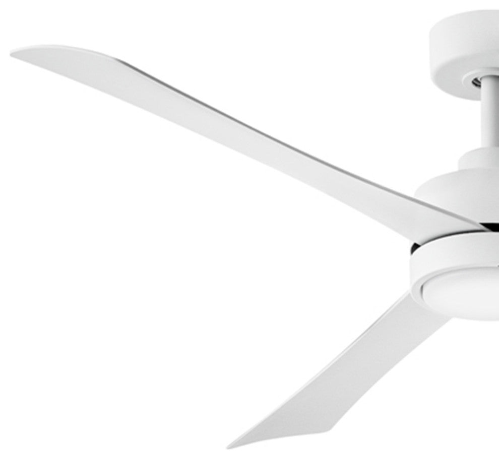 Hinkley Iver 56" Led Fan, Matte White