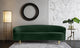 Baila Green Velvet Sofa - Green