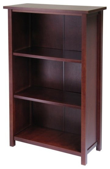 Verona 3-Section M Storage Shelf With 6 Foldable Black Color Fabric Baskets