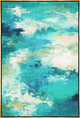 Pacifica II, 25.25"x37.25", Gold Leaf Gallery Float