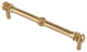 Sumner Street Home Hardware Laurel Pull, Large, Satin Brass