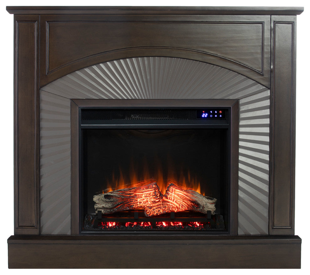 Shelby Freestanding Touch Screen Electric Fireplace