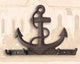 Rust Cast Iron Anchor Hook