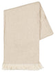 Soho Cotton/Linen Throws, Natural