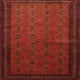 Ahgly Company Indoor Square Traditional Area Rugs, 4' Square