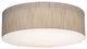 Anton 15'' Flush Mount, Jute Shade
