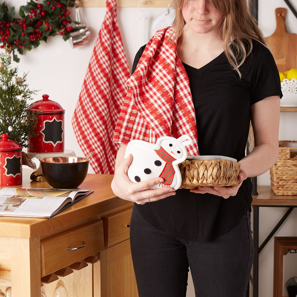 DII Holiday Potholder Gift Set  3 Piece