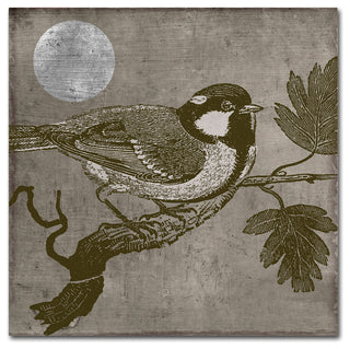 Color Bakery 'Moon Bird' Canvas Art, 14"x14"