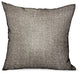 Plutus Jagged Ash Gray Chevron Luxury Outdoor/Indoor Throw Pillow, 22"x22"