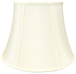 Royal Designs Modified Bell Lamp Shade, Eggshell, 10x16x12.5, Set of 2