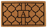 Pantera Monogram Doormat, Extra-Thick 18"x30", Letter A