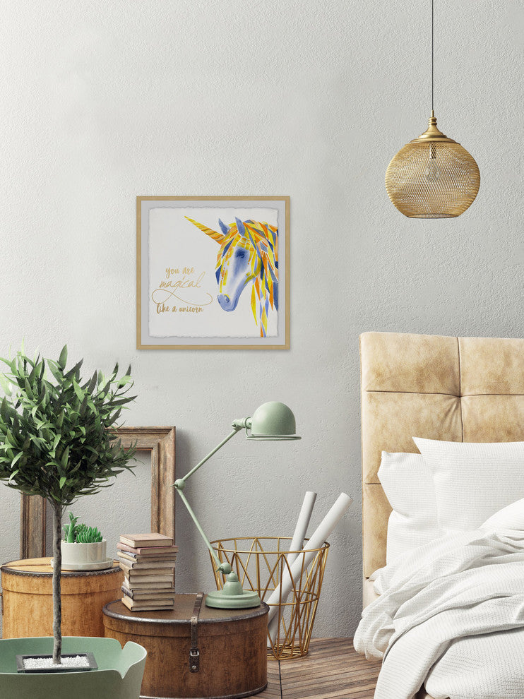 "You Are Magical II" Framed Painting Print, 12"x12"