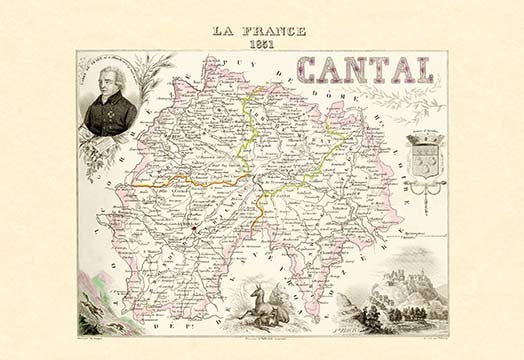 Cantal- Paper Poster 20" x 30"