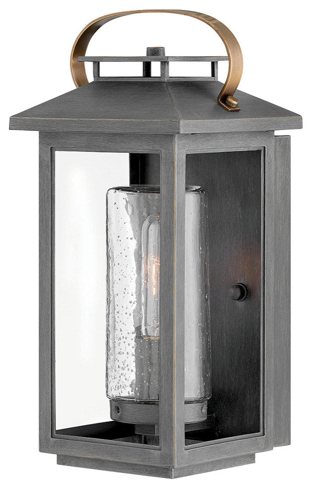 Hinkley Atwater Medium Wall Mount Lantern, Ash Bronze