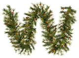 Vickerman Mixed Country Garland, 6', Warm White Led Lights