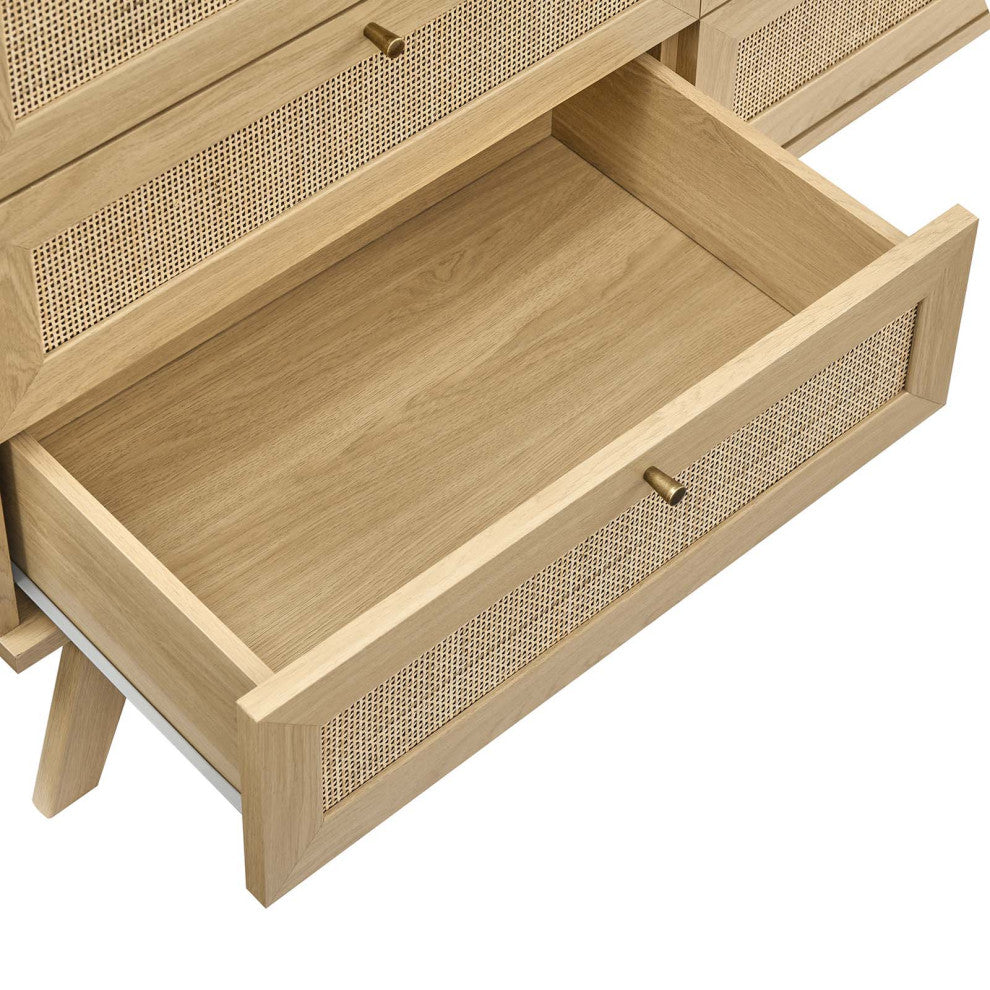 Soma 6-Drawer Dresser, Oak