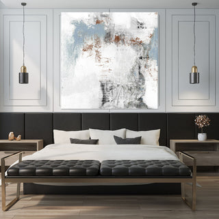 "White Wash I" Fine Art Giant Canvas Print, 84"x84"