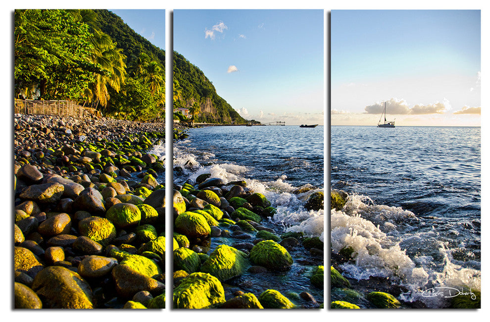 Christopher Doherty ''On the Rocks'' Canvas Wall Art (3-piece)
