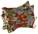 Deny Designs Valentina Ramos Random Flowers Pillow Shams, Queen