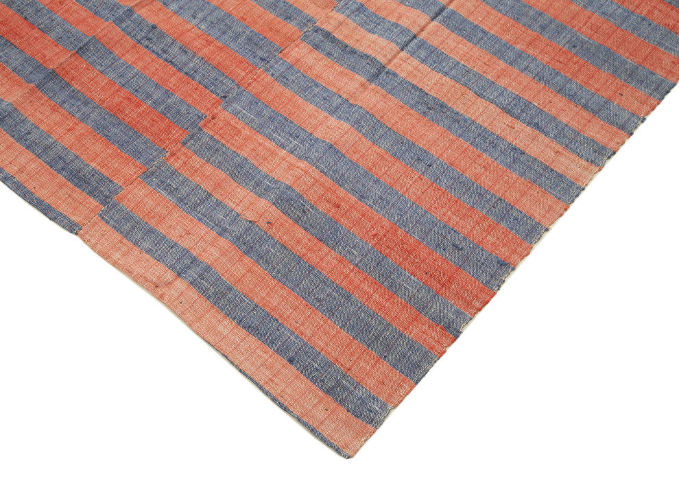 Rug N Carpet - Handmade Oriental 5' 3'' x 8' 2'' Tribal Wool Kilim Rug