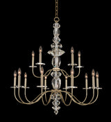 Allegri Crystal, Bolivar 2 Tier Chandelier