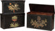 Guild Master 29GL1901S Antique Tin Boxes, Set of 3