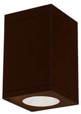 Cube Architectural 5" LED Flush Mount 4000K, Bronze