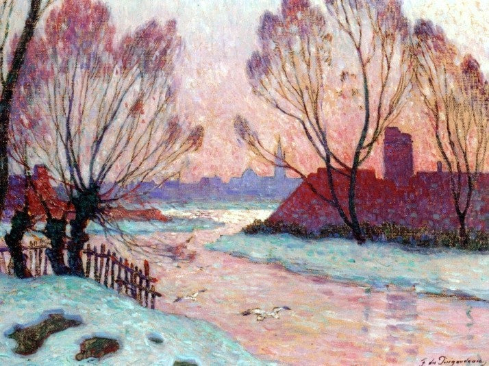 Ferdinand Du Puigaudeau Nantes, Gallery Wrapped Canvas Print, 21"x28"