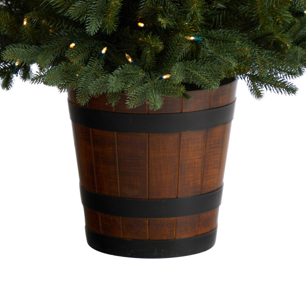 5' Colorado Aspen Pre-Lit Artificial Porch Christmas Tree With 200 LED lights