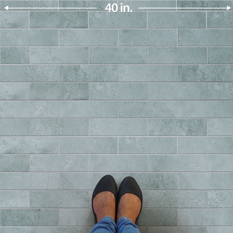 Atlas Brick Grey Porcelain Floor and Wall Tile