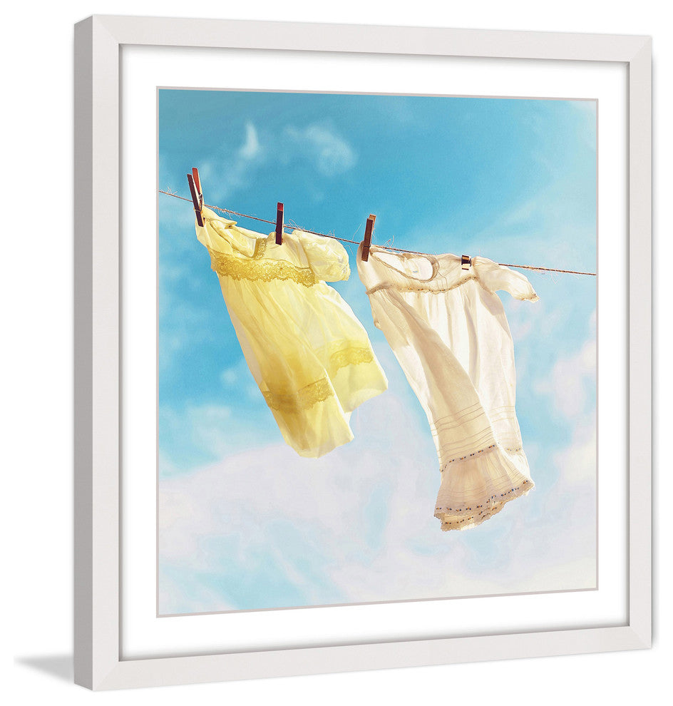 Marmont Hill, "Summer Breeze" by Sylvia Cook Framed Painting Print, 24x24