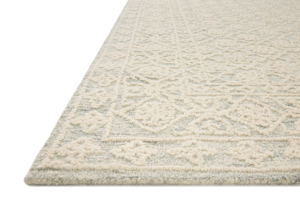 Loloi Cecelia Mist / Ivory 2'-3" x 3'-9" Area Rug
