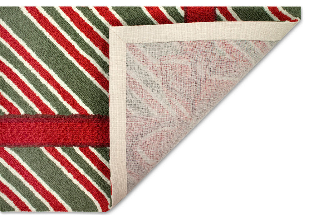Frontporch Giftbox Indoor/Outdoor Rug Red 2''x3''