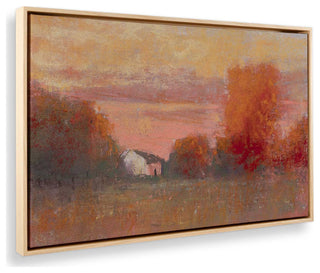 "Tangerine Skies" - A Sunset's Warm Embrace