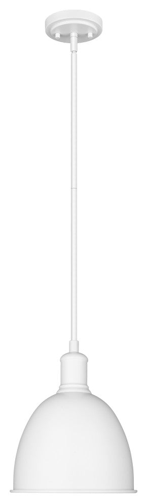 Zlite 4500P8-SW 1-Light Pendant, Satin White