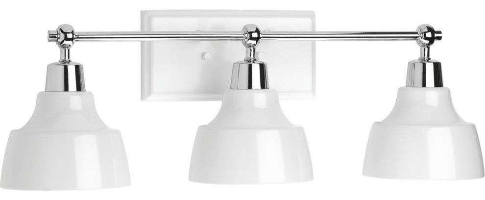 Bramlett Collection 3-Light Bath and Vanity, Polished Chrome