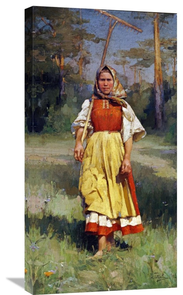 "The Village Girl" Artwork
