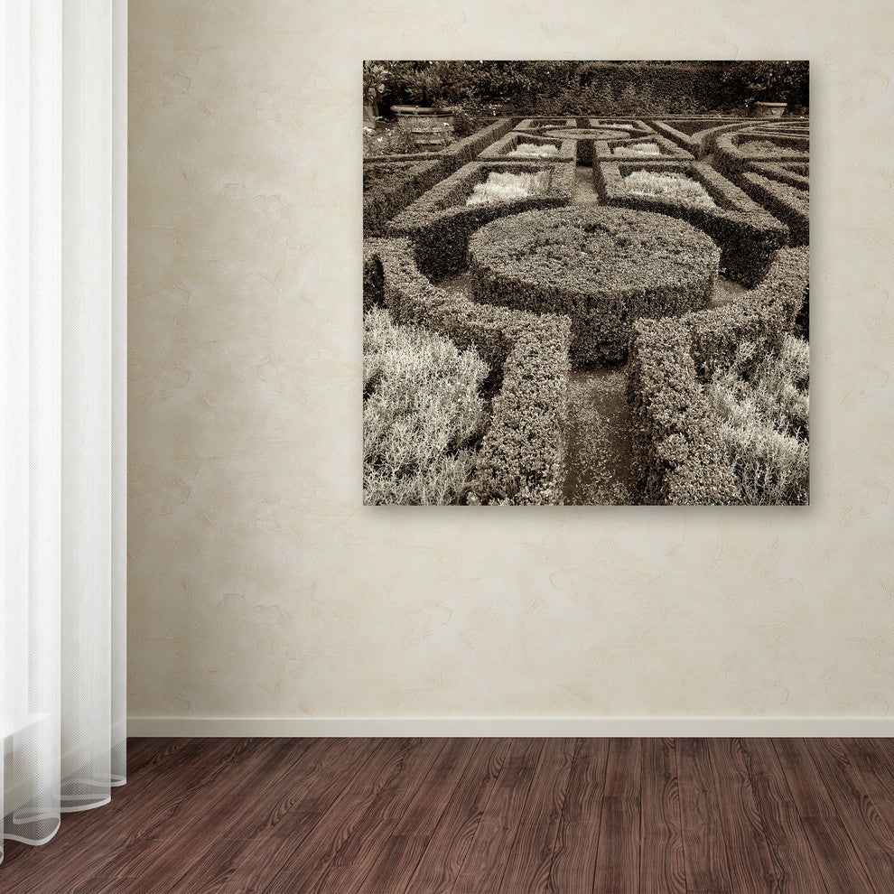 Alan Blaustein 'Tuscan Giardini I' Canvas Art, 14x14