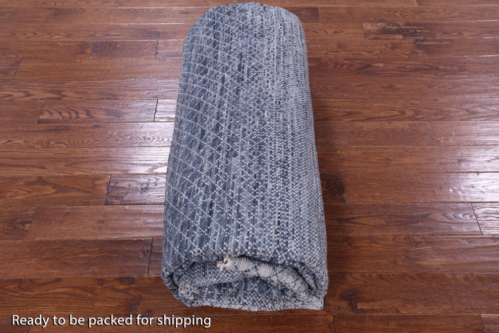 10' 0" X 13' 11" Savannah Grass Handmade Wool Rug - Q13214