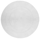Hammered Glass Dinner Plates, Set of 6