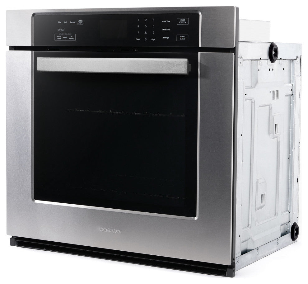 3-Piece 36" Electric Cooktop 36" Wall Mount Range Hood 30" Electric Wall Oven