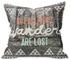 Wesley Bird Wander Throw Pillow